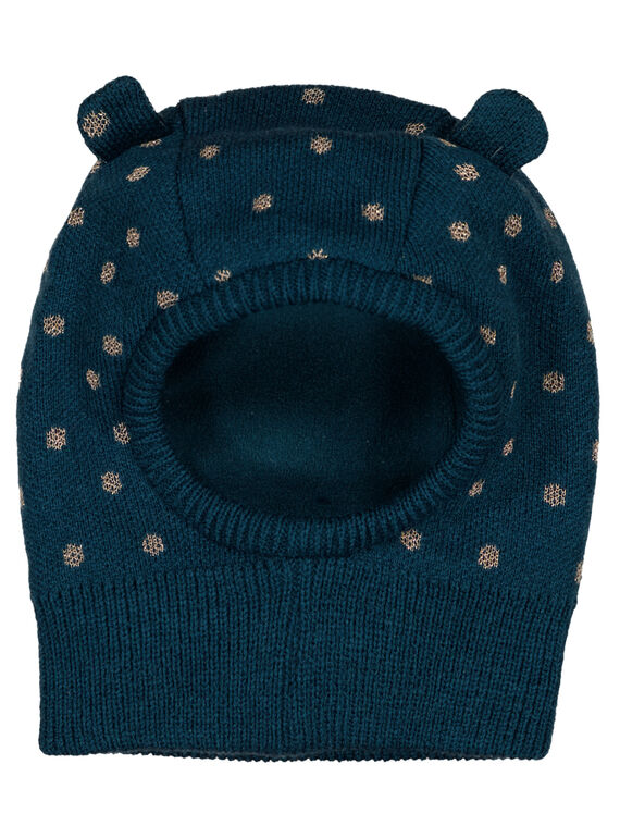 Passamontagna a pois lurex con orecchiette. GYITUCAG / 19WI09Q1BON714