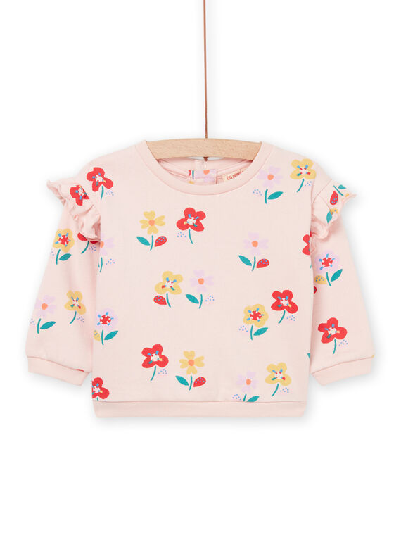 Felpa con stampa a fiori RINAUSWE / 23SG09N1SWED310