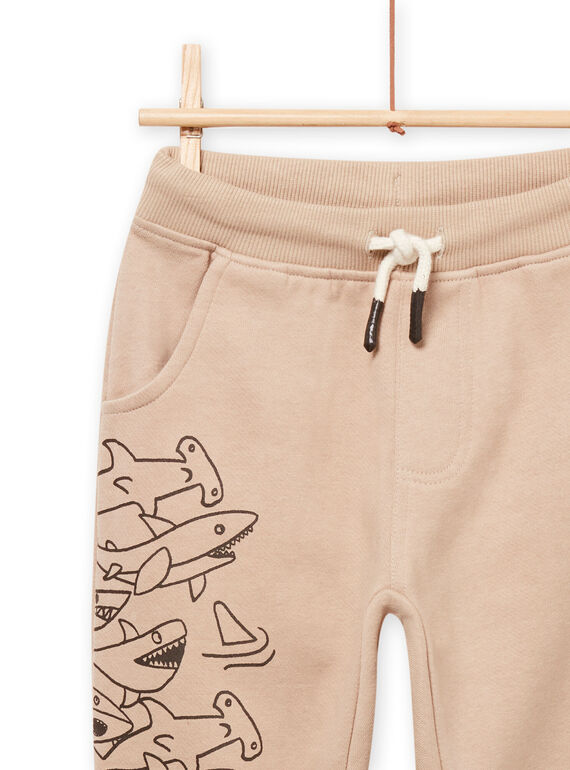Pantaloni sportivi motivi squali bambino NOVIJOG / 22S902M1JGB811
