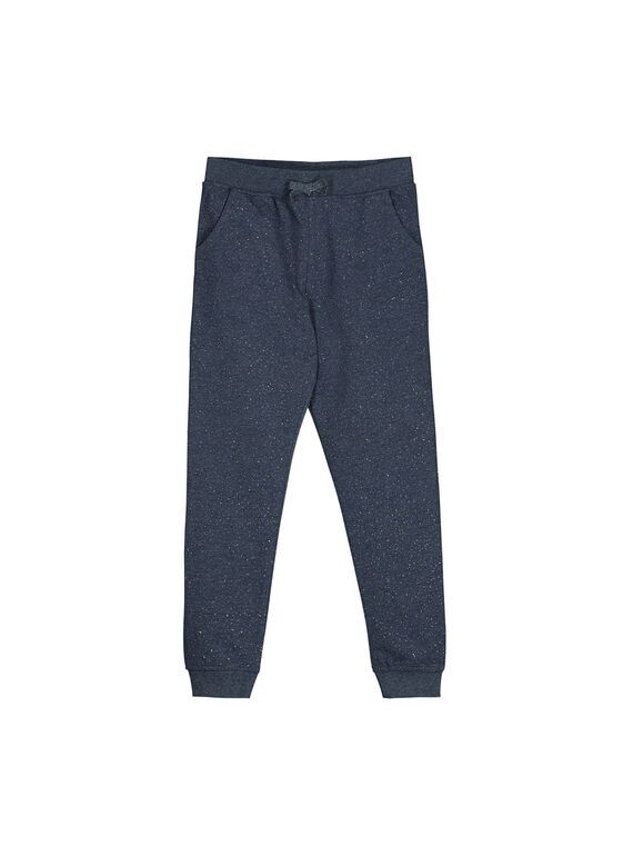 Pantaloni Sportivi Blu Melange FAJOBAJOG2 / 19S901Y2D2A222