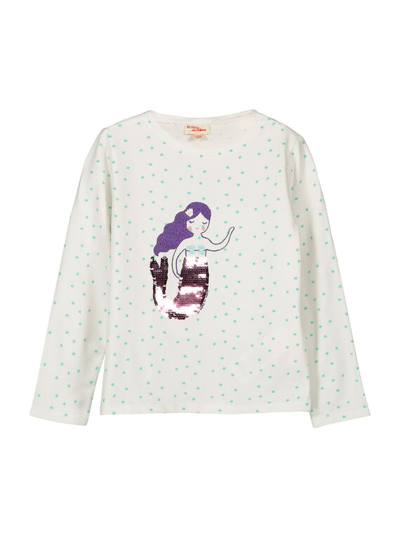 T-shirt maniche lunghe bambina FANETEE1 / 19S901B1TML000