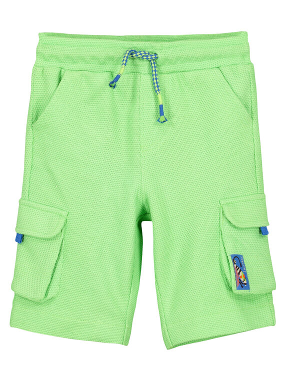 Bermuda in maglia piqué bambino FOYEBER3 / 19S902M4BER603