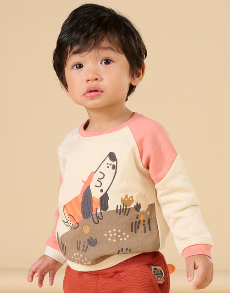Felpa colorblock felpata RUSUNSWE / 23SG10K1SWE005