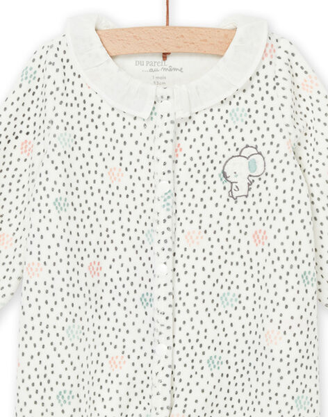 Tutina con stampa a pois POU2GRE2 / 22WF0391GRE001