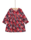 Abito con stampa a fiori PIPRAROB1 / 22WG09S1ROBD324