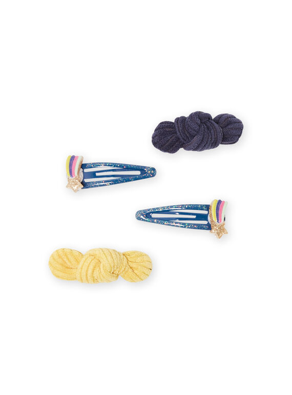 Set 4 fermagli fantasia bambina MYAPLACLIC3 / 21WI01T3BRT955