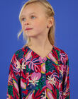 Abito con stampa tropicale RANAUROB1 / 23S901N2ROB070