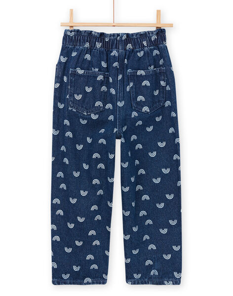 Jeans con stampa arcobaleno RAPURPANT1 / 23S901L2PAN703