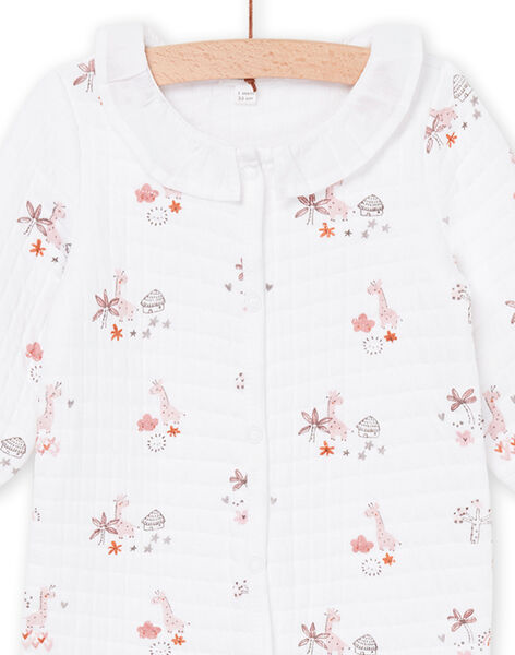 Tutina con stampa giraffe ROU1GRE1 / 23SF0362GRE000