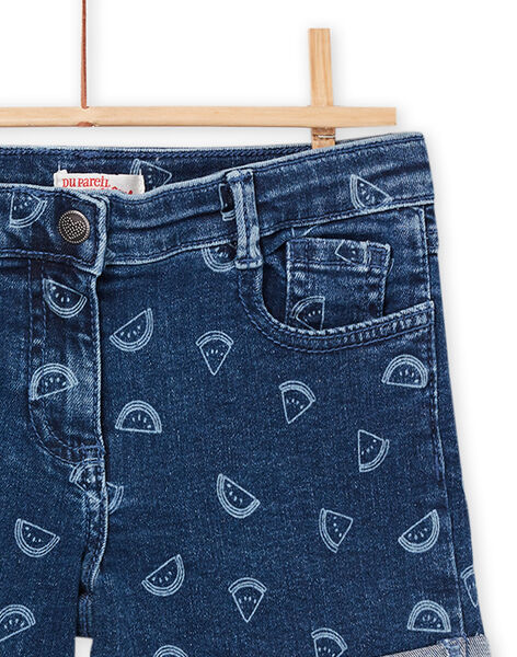 Shorts in jeans con stampa cocomero RAJOSHORT2 / 23S90171SHOP271