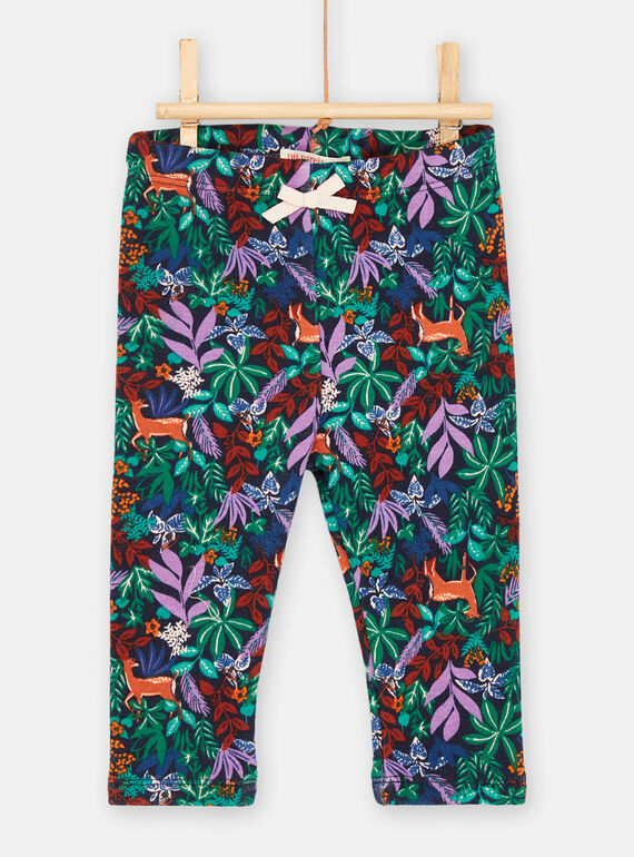 Pantaloni multicolore morbido e confortevole neonata SIKHOPAN / 23WG09Q1PANC243