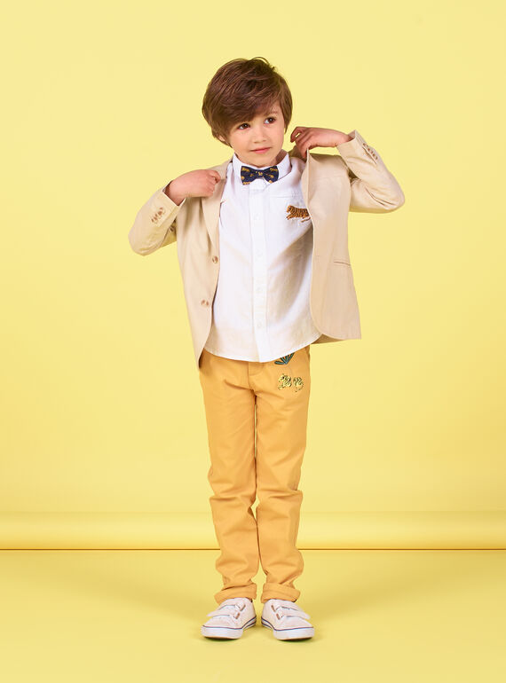 Pantaloni gialli bambino LOJAUPAN / 21S902O1PAN107