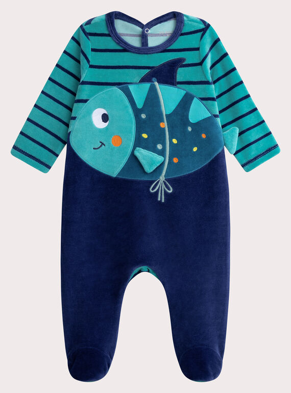 Tutina blu per neonato WEGAGREPOI / 25SH1492GRE202
