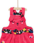 Abito con motivo coniglio rosa PIMUROB2 / 22WG09R2ROBD325