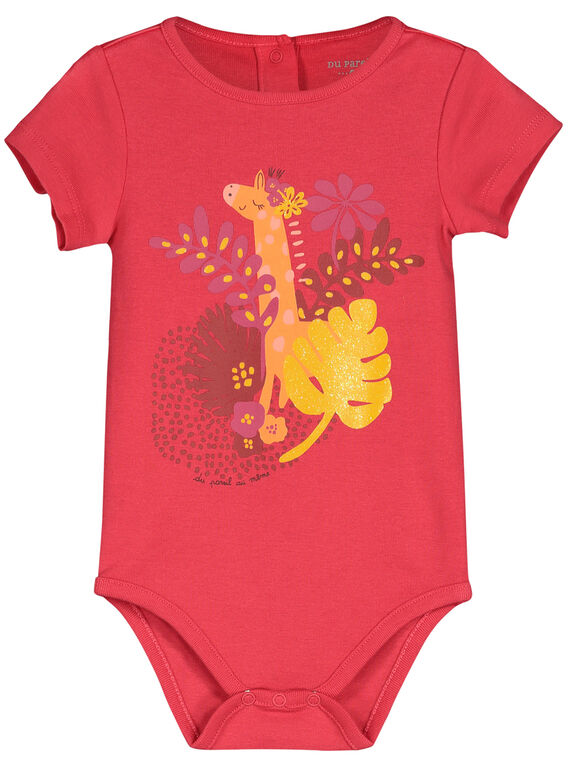 Body maniche corte neonata FEFIBODTHE / 19SH1351BDL308