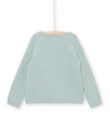 Cardigan in ciniglia blu PAYJOCAR3 / 22W901D7CAR626