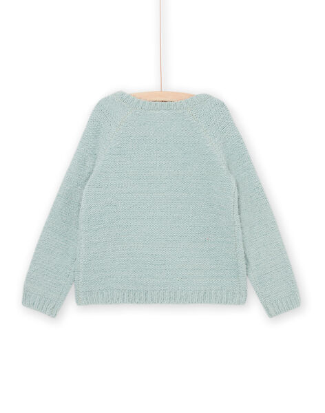 Cardigan in ciniglia blu PAYJOCAR3 / 22W901D7CAR626