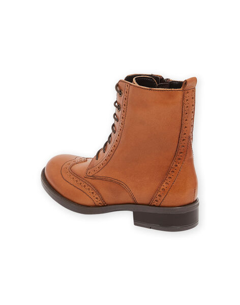 Stivaletti in pelle liscia PIBOOTLACET / 22XK3783D0D804