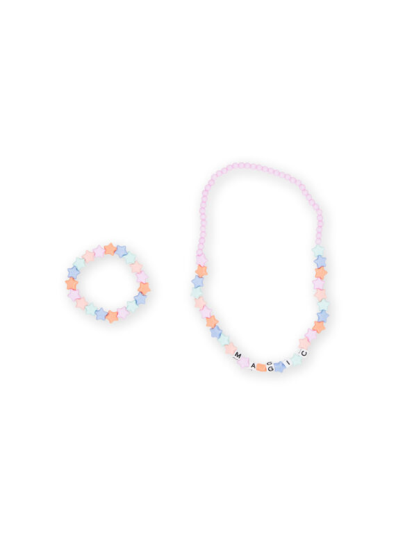 Collana e bracciale multicolore bambina NYAJOCOU1 / 22SI0192CLI961