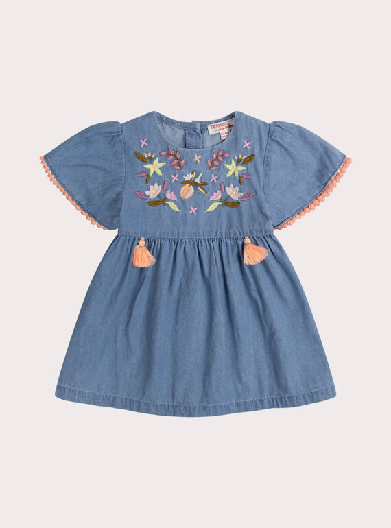 Abito in denim per neonata WILIROB1 / 25SG09T1ROBP272