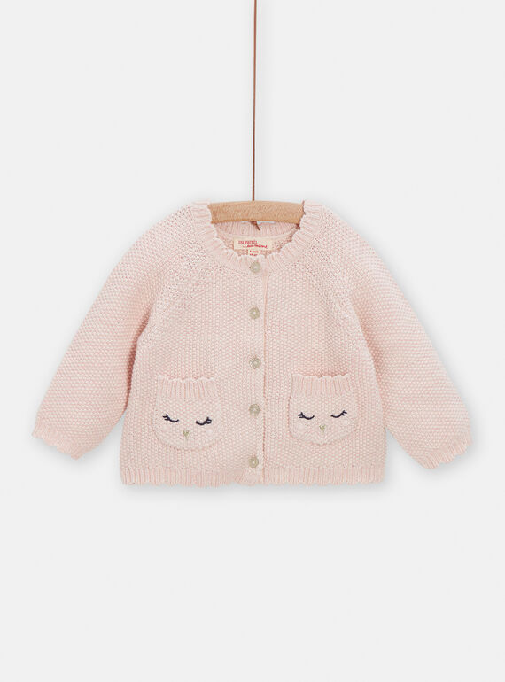Cardigan Rosa VIGACAR / 24WG0911CAR009