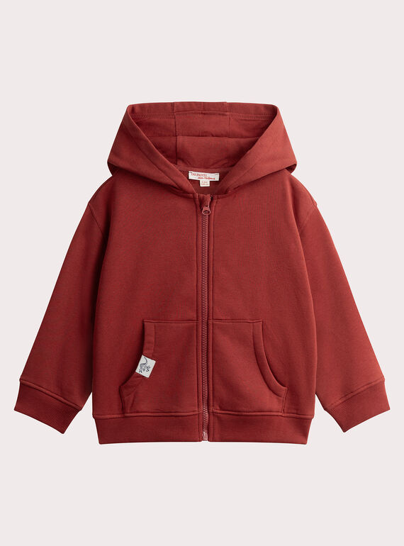 Maglia da jogging rossa VOJOJOH2 / 24W902G4JGHF529