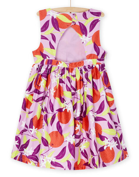 Abito lavanda con stampa a fiori RANEOROB1 / 23S901O4ROB326