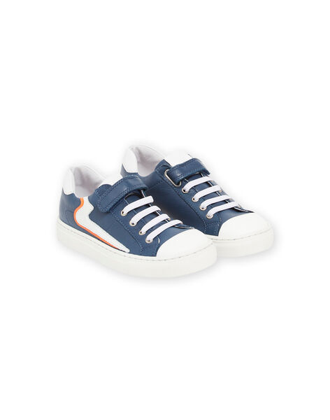 Sneakers in pelle navy ROBASNEON / 23KK3623D3F070