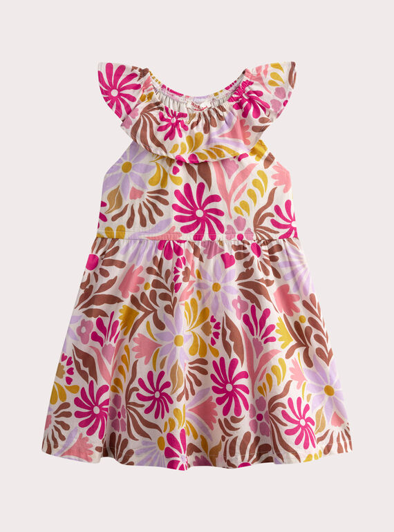 Abito voluminoso con stampa floreale WAMUMROB2 / 25S901W1ROB003