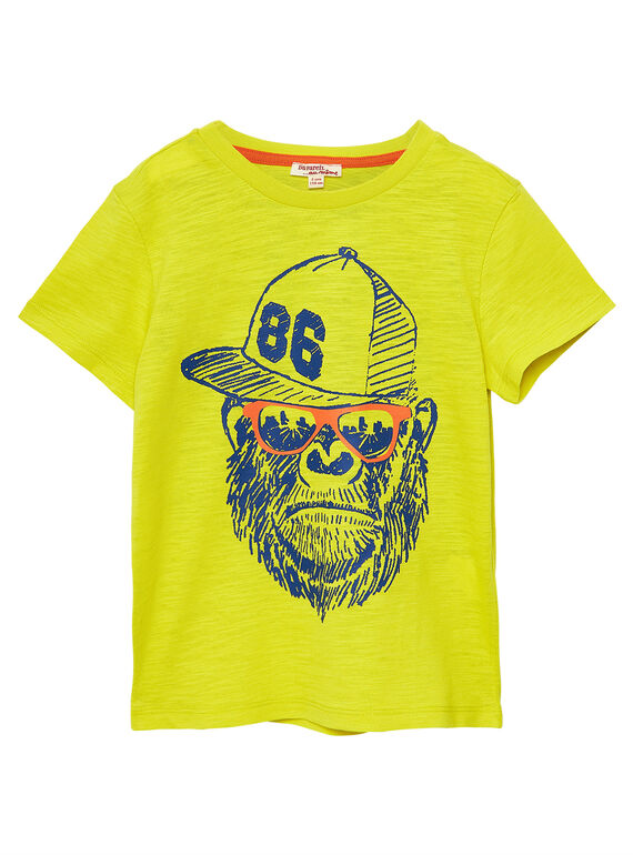 Sunny yellow T-SHIRT JOJOTI5 / 20S90241D31102