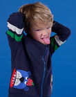 Top da jogging con orsetto e zip POMUGIL2 / 22W902R2GILC243