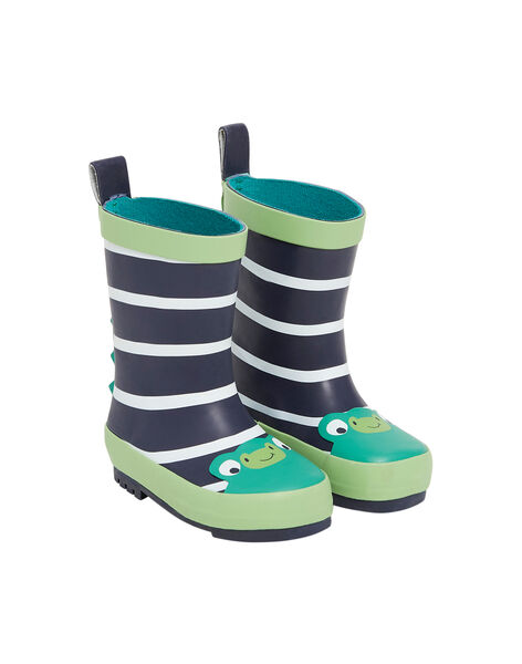 Stivali da pioggia navy con motivo rana neonato NUPLUIFROG / 22KK3862D0C070