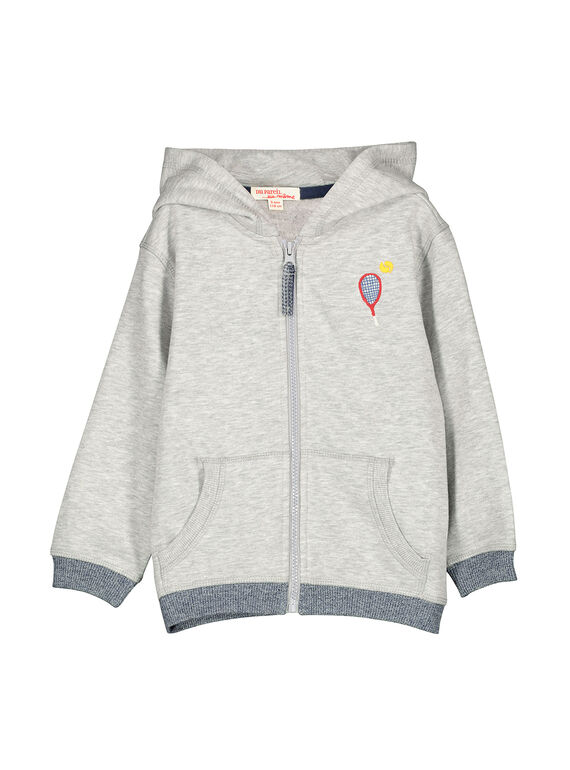 Felpa con cerniera e cappuccio bambino FOJOJOH2 / 19S902Y2D33J908