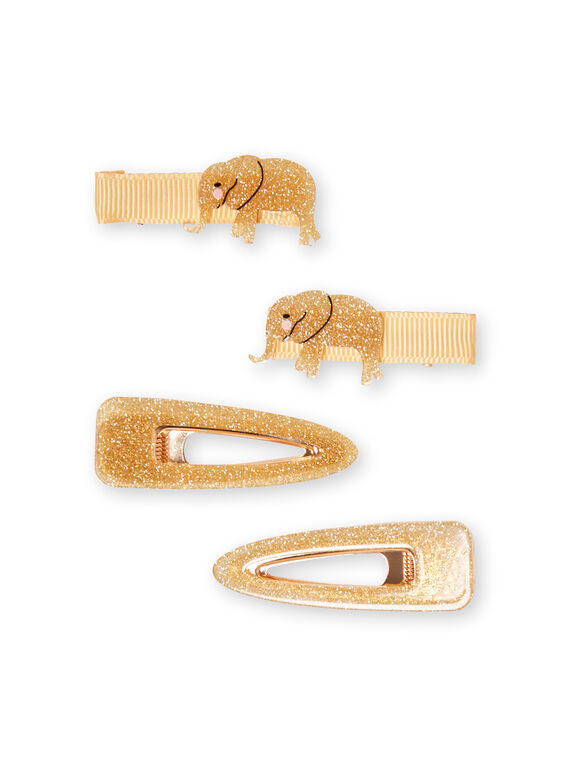 Set 4 fermagli bambina LYAPOECLIC1 / 21SI0173BRT955