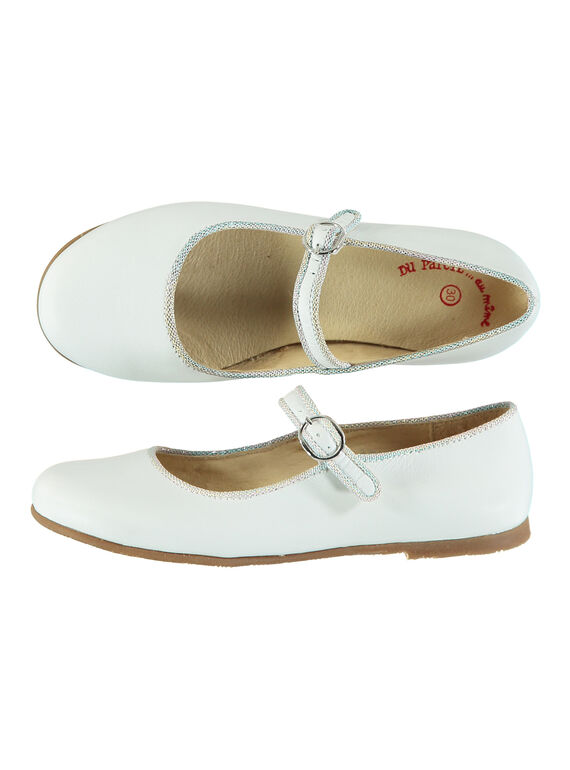 Scarpe baby da città pelle bambina FFBABBRIDE1 / 19SK35C3D13000