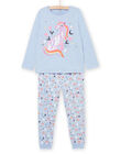 Pigiama con stampa unicorno REFAPYJUNI / 23SH1151PYJC236