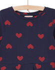 Abito con stampa cuori RAJOROB1 / 23S90182ROB070