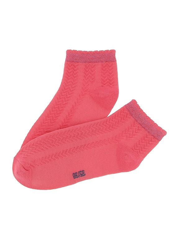 Girls' ankle socks CYAJOCHO6A / 18SI01RDSOQD312