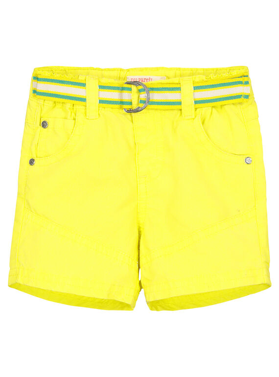 Bermuda gialli neonato FUCABER1 / 19SG10D1BER117