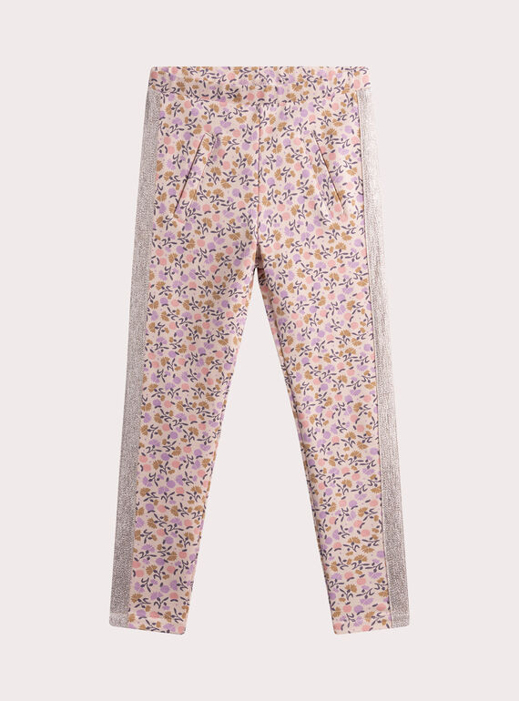 Pantaloni in tessuto felpato con stampa fruttata WAJOMOL3 / 25S901K1PAND319