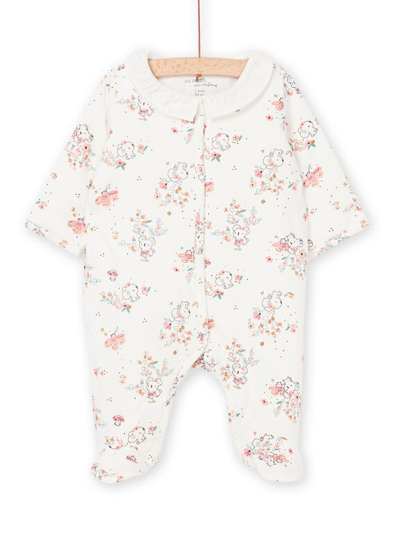 Tutina con stampa koala e fiore POU1GRE2 / 22WF0381GRE001