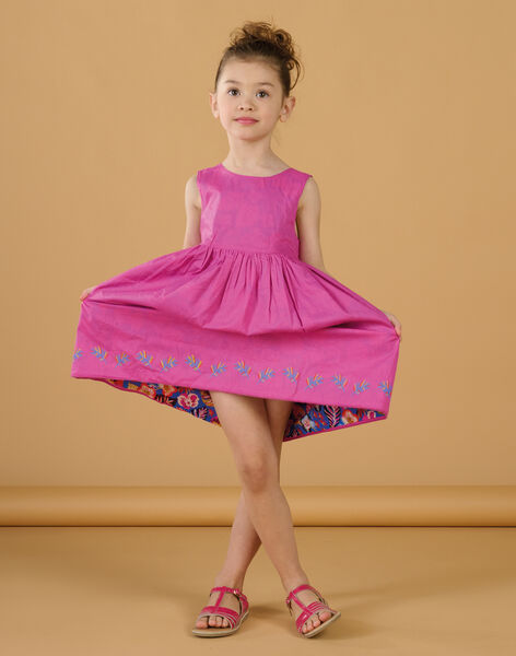 Abito blu e rosa double face RAJUNROB2 / 23S901U2ROBC209