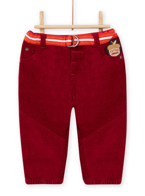 Pantaloni e cintura a righe neonato MUFUNPAN1 / 21WG10M1PAN504