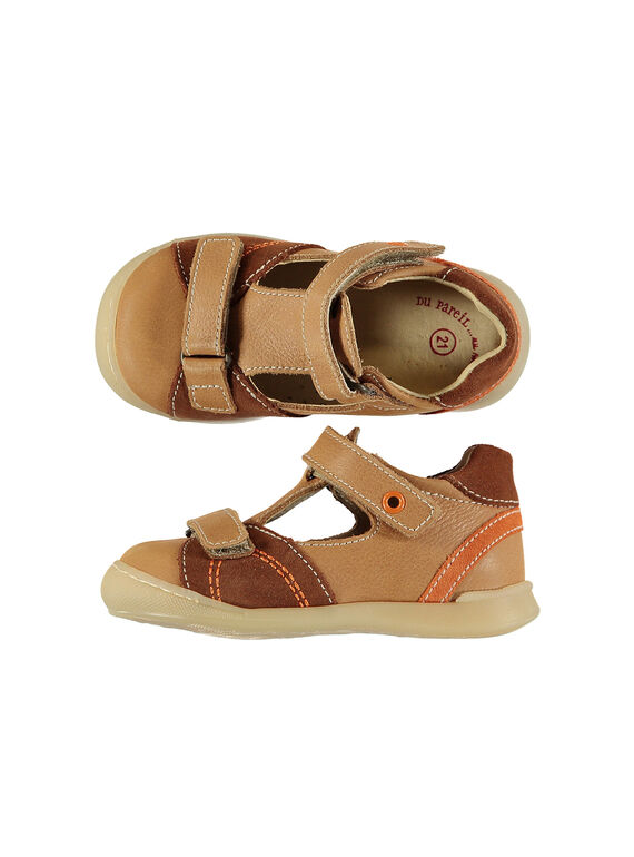 Scarpe baby da città pelle neonato FBGSALNIA2 / 19SK3881D13804