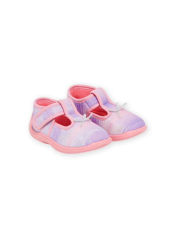 Babbucce rosa e viola a forma di scarpe baby RIPANTNOEUD / 23KK3741D0A030