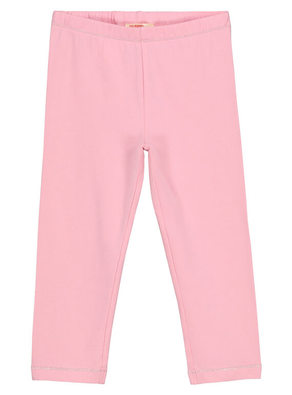 Leggings rosa bambina FYAJOLEG11 / 19SI01G5D26D303