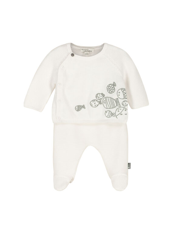 Completo cardigan e pantaloni neonato unisex FOU1ENS4 / 19SF7711ENS000