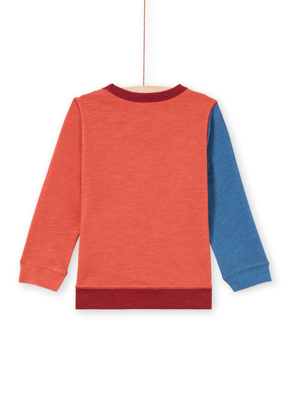 T-shirt rossa e navy bambino MOPATEE3 / 21W902H1TML719