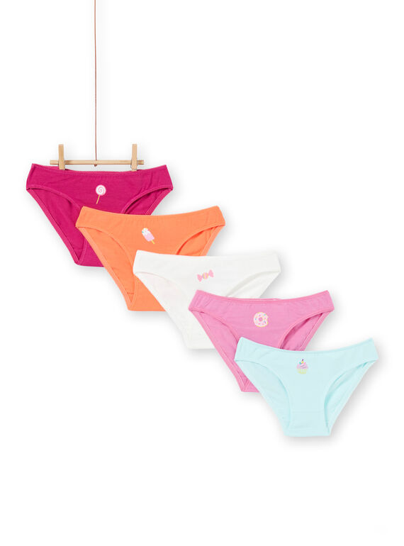 Set 5 slip bambina caramelle LEFALOTSEM1 / 21SH1123D5L210