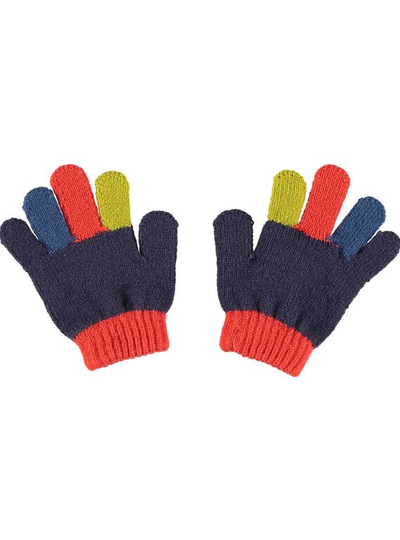 Guanti multicolore GYOVIOGAN / 19WI02R1GANC204